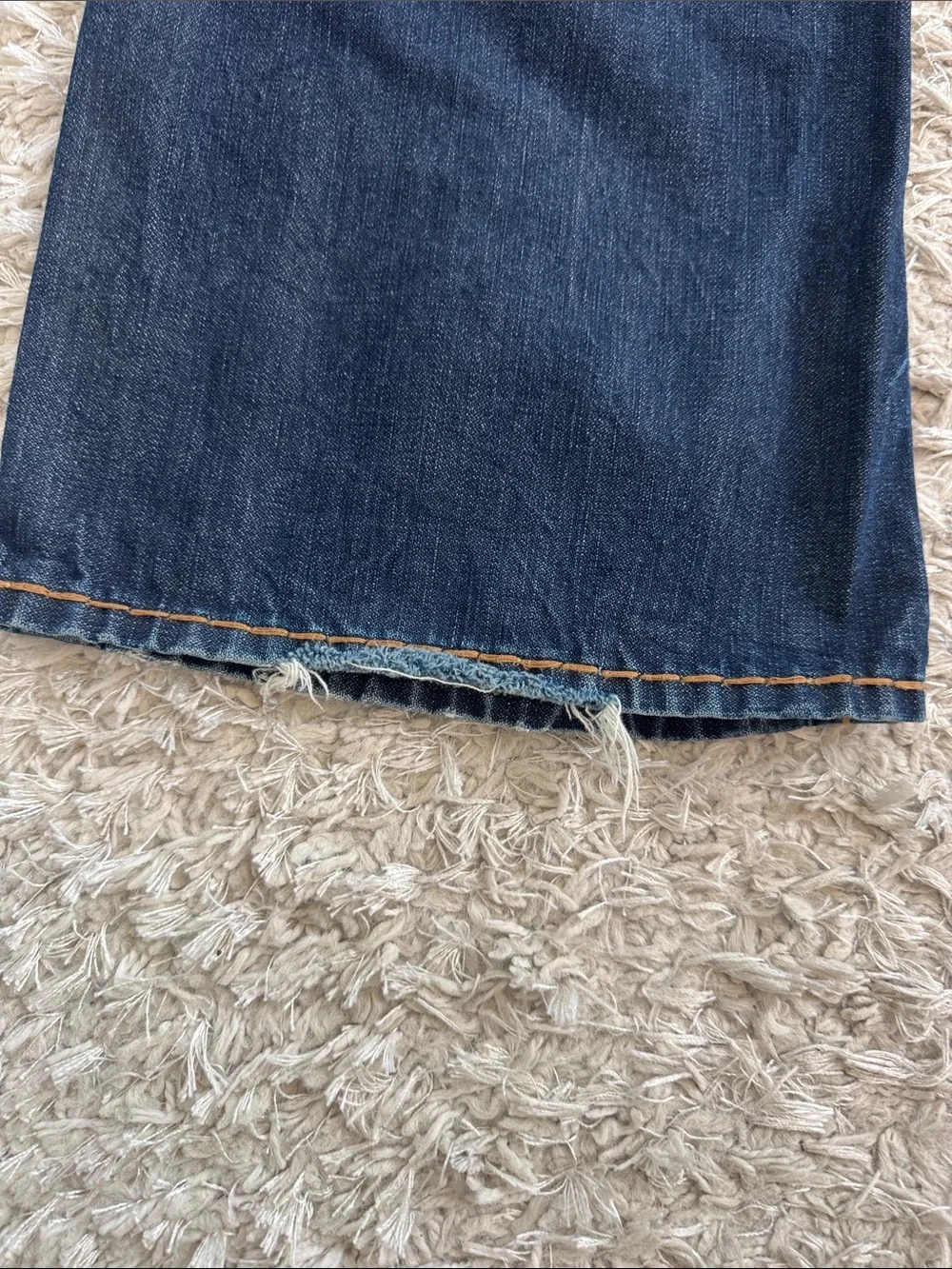Vintage True Religion Dark Wash Straight Leg Jeans